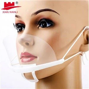 Topeng plastik transparan